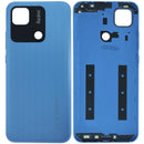 Tapa trasera azul marino para Xiaomi Redmi 10A, repuesto service pack, ideal para reparación de carcasa rota.