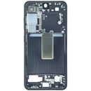 Marco medio original Samsung Galaxy S23 5G Phantom Black, repuesto Service Pack SM-S911B para reparación de chasis.