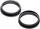 Bisel de cámara trasera negro para iPhone 17, paquete de 10 unidades, repuesto para reparación.