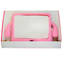 Encuentra la mejor funda protectora infantil color rosa claro para iPad en Guatemala con SlowBack, mayorista de accesorios Apple.