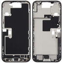 Carcasa de marco central con puerto de carga flex y pequenas partes iPhone 16 Pro Max (US Version) (White Titanium)