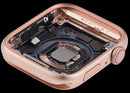 Chasis de aluminio dorado USADO para Apple Watch Series 5 44mm, versión celular, ideal para reparación.