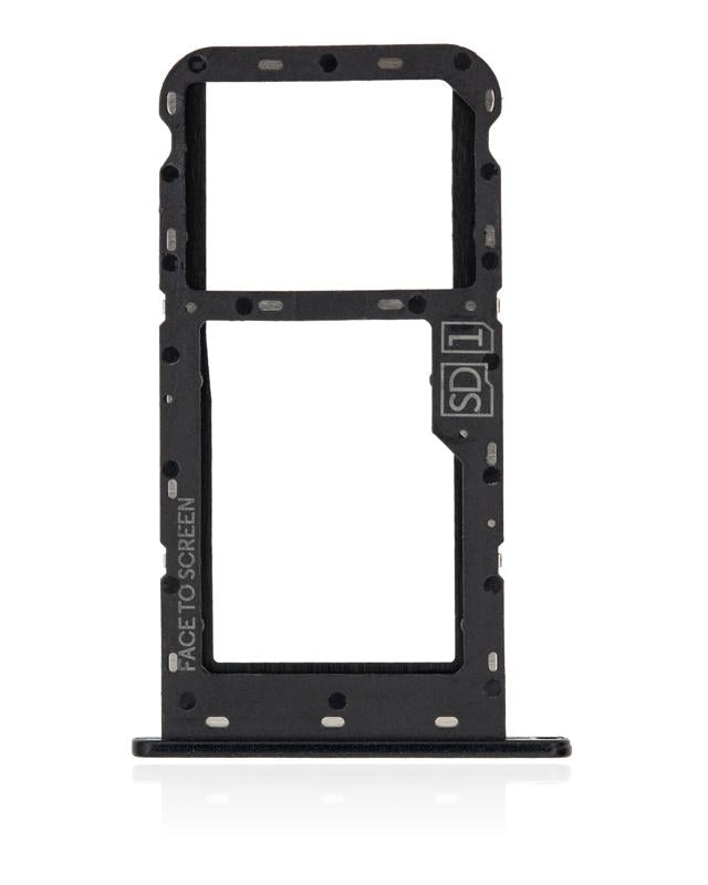 Bandeja de tarjeta SIM para Motorola Moto G7 Play (XT1952 / 2019) (Negro) (Version US)