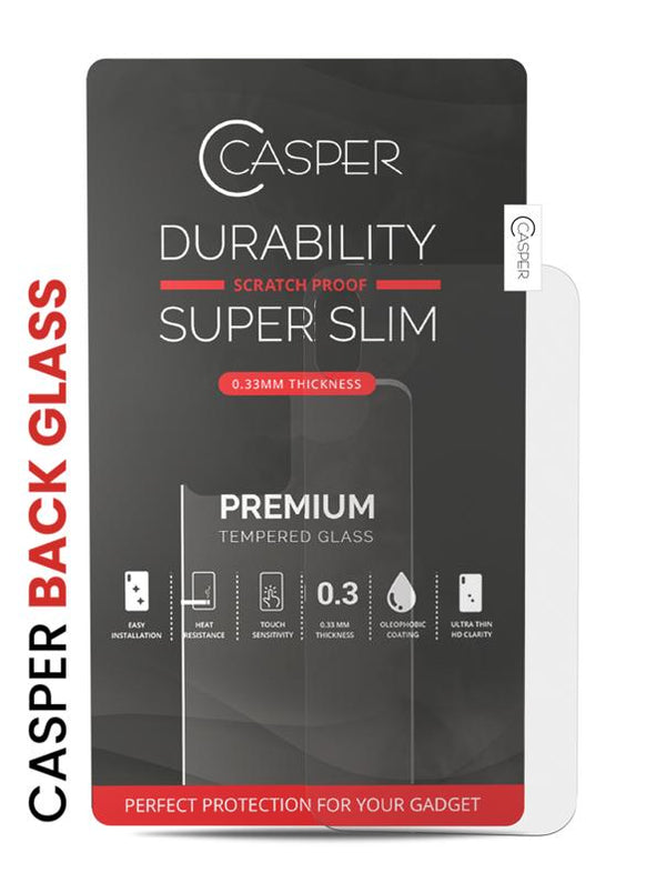 Tapa trasera de vidrio templado Casper para iPhone 11