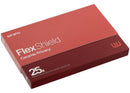 Pack de 25 protectores de pantalla TPU Wrapd FlexShield mate privacidad.