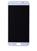 Pantalla OLED refurbished para Samsung Galaxy J7 Pro (J730 / 2017) en azul/gris, repuesto para reparación de display.