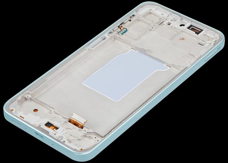 Reparación de pantalla OLED con marco para Samsung Galaxy A26 5G en Guatemala.