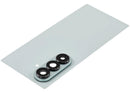 Tapa trasera de repuesto verde menta para Samsung Galaxy Z Fold 7 5G SM-F966 con lente de cámara integrada.