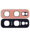 Lente de camara trasera (solo vidrio) con adhesivo para Samsung Galaxy S10E (Flamingo Pink)