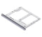Bandeja doble de tarjeta SIM compatible plateada para Samsung Galaxy Tab A 10.1 en Guatemala.