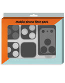 Kit de filtros magnéticos SlowBack gris para cámara iPhone 17 Pro Max, incluye ND y CPL.