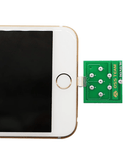 Dock Flex Test Jyrkior Tester Tristar para diagnóstico y reparación de iPhone/iPad. Herramienta BajoPPLCD para detectar fallas en el puerto de carga.