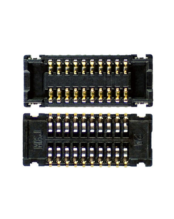 Conector FPC para iPad Mini 1/2/3 en pack de 10, ideal para reparaciones en Guatemala.