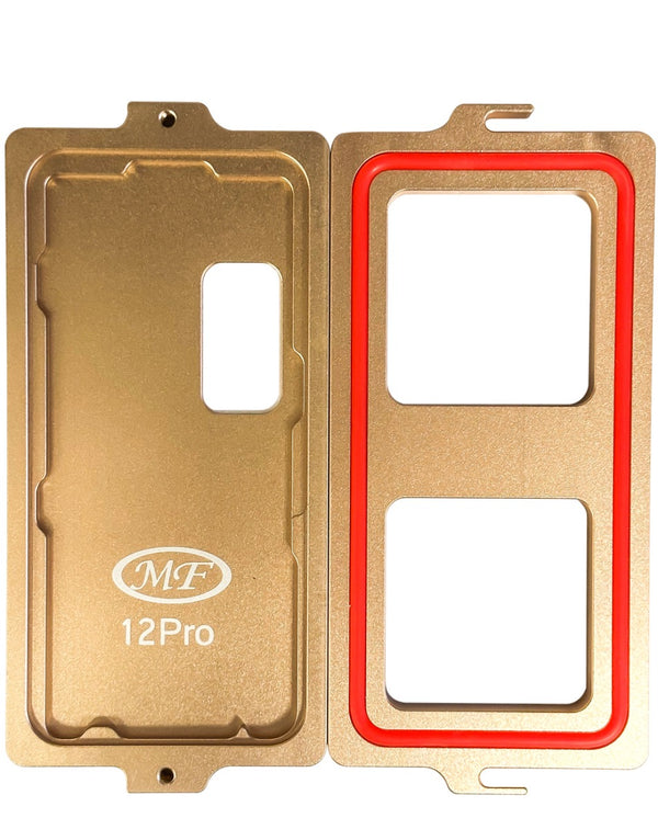 Molde de presión para alineación de LCD y laminado de iPhone 12 Pro en Guatemala, BajoPPLCD.