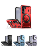 Protege tu Samsung Galaxy S25 / S24 con una funda robusta antimpactos con soporte de anillo incorporado en Guatemala.