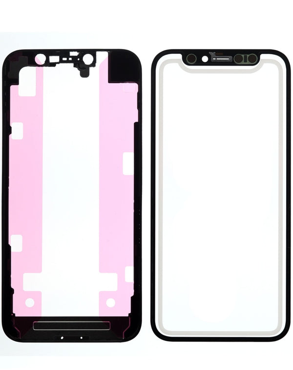 Reparación de pantalla premium para iPhone 12 Mini en Guatemala con vidrio frontal, marco y OCA incluidos.