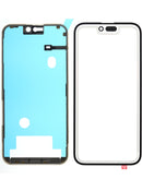 Encuentra el kit 3 en 1 (vidrio frontal + marco + OCA) Premium para iPhone 15 Pro Max en Guatemala, ideal para reparaciones de pantalla.