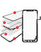 Reparación de Cristal frontal + Marco + Long Touch + OCA para iPhone 11 Pro Max en Guatemala.