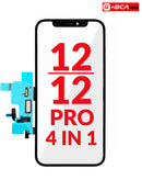 Reparación 4en1 (Vidrio frontal + Marco + Short Touch + OCA) para iPhone 12 Pro en Guatemala.