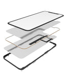 Reparación completa 4 en 1 (Vidrio frontal + Marco + Long Touch + OCA) para iPhone XR en Guatemala.