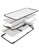 Reparación de pantalla 4 en 1 para iPhone XS Max con Oca Pro en Guatemala.