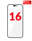 Repara la pantalla de tu iPhone 16 con cristales frontales con OCA en Guatemala.