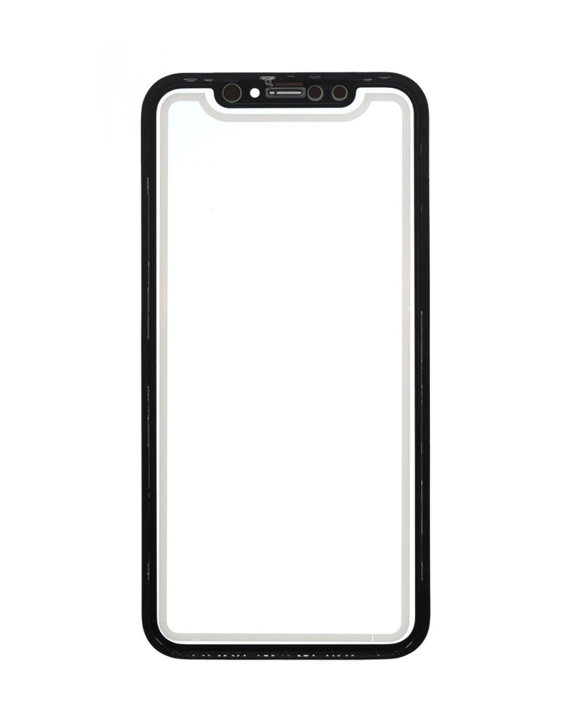Venta al por mayor de paquete de 5 vidrios frontales con OCA para iPhone XR en Guatemala, ideal para talleres de reparaciones.