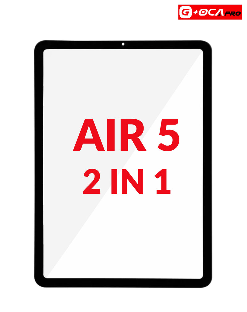 Encuentra vidrio frontal con OCA G+Oca Pro para iPad Air 5 en Guatemala, ideal para reparaciones de pantalla en talleres y mayoristas.