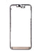 Marco de metal para iPhone 13 Pro, ideal para reparaciones en Guatemala, pack de 5 etiquetas incluidas.