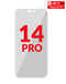 Venta al por mayor de pack de 10 films polarizadores para iPhone 14 Pro en Guatemala.