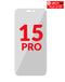 Pelicula polarizadora iPhone 15 Pro para reparaciones en Guatemala: pack de 10 unidades en venta al mayor.