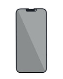 Vidrio frontal 3 en 1 para iPhone 13 Pro Max con película polarizadora y OCA, listo para instalación.