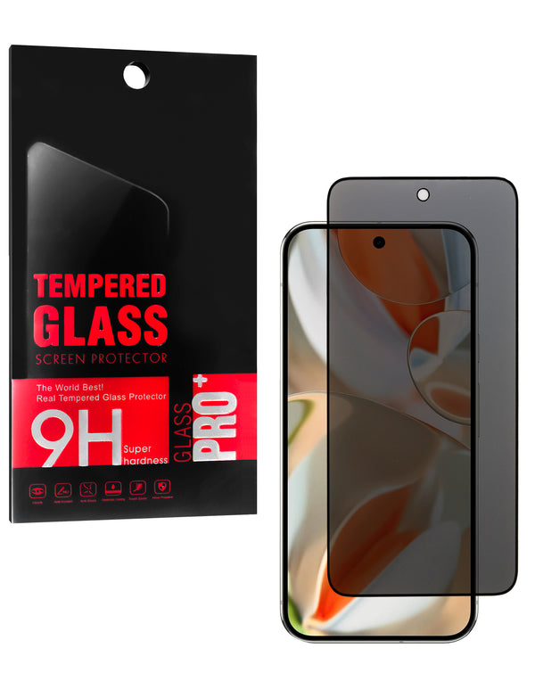 Protector de vidrio templado de privacidad para Google Pixel 10 / Pixel 10 Pro en Guatemala, disponible en mayoristas y talleres de reparación.