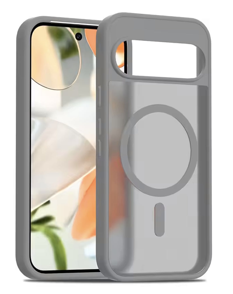 Encuentra la funda de carga inalámbrica delgada mate en Guatemala para Google Pixel 10 Pro XL en color gris.