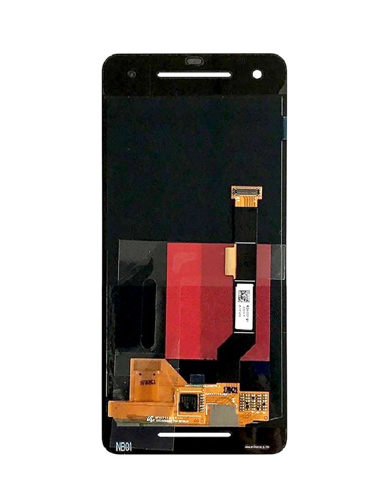 Reparación de pantalla OLED sin marco para Google Pixel 2 en Guatemala.