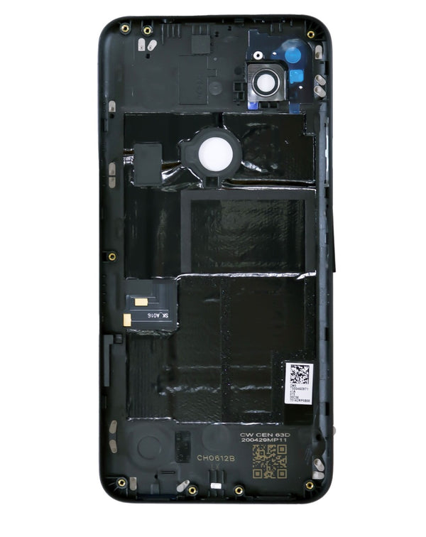 Encuentra la tapa trasera color negro para Google Pixel 4A en Guatemala en talleres de reparación de celulares al por mayor.