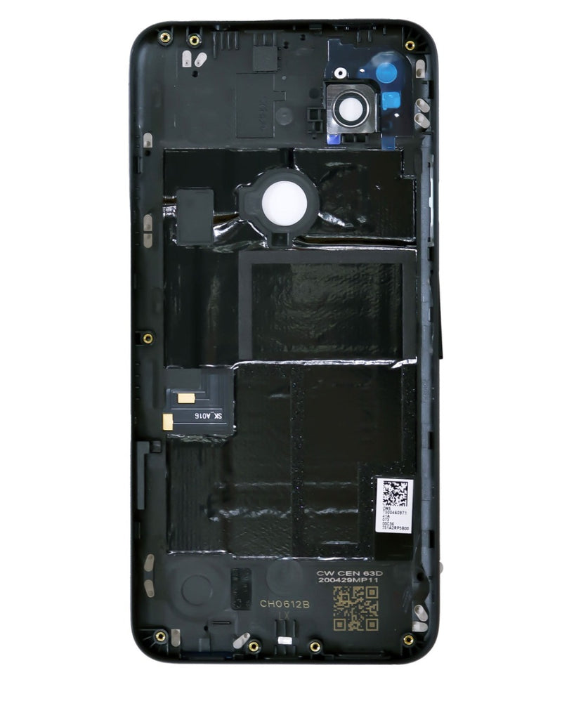Encuentra la tapa trasera color negro para Google Pixel 4A en Guatemala en talleres de reparación de celulares al por mayor.