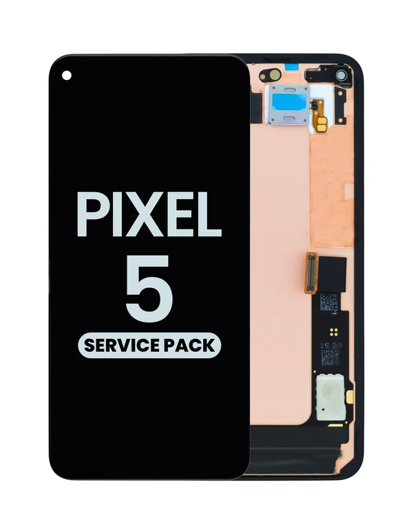 Encuentra la pantalla original OLED Service Pack para Google Pixel 5 en Guatemala, ideal para reparaciones de pantalla con calidad y garantía.