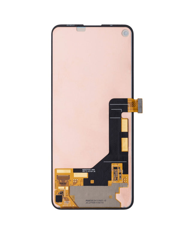 Repuesto de pantalla OLED sin marco para Google Pixel 5A 5G en Guatemala, disponible en mayoristas de reparaciones de celulares.