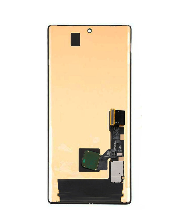 Reparación de pantalla OLED sin marco con sensor de huellas para Google Pixel 6 Pro en Guatemala.
