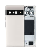 Reparación de chasis Google Pixel 6 Pro en Guatemala con servicio de service pack en color Cloudy White.