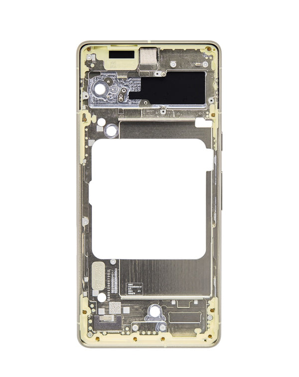 Encuentra el Marco Medio para Google Pixel 17 (Lemongrass) en Guatemala, ideal para reparaciones y disponible en mayoristas.