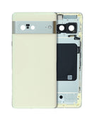 Encuentra el marco de carcasa original para Google Pixel 7 (color LEMONGRASS) en Guatemala, ideal para reparaciones en talleres especializados y mayoristas de celulares.