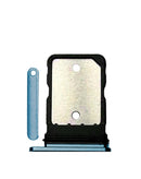 Encuentra la bandeja SIM original para Google Pixel 7A en Guatemala, ideal para reparaciones de calidad en talleres especializados y mayoristas de partes originales.