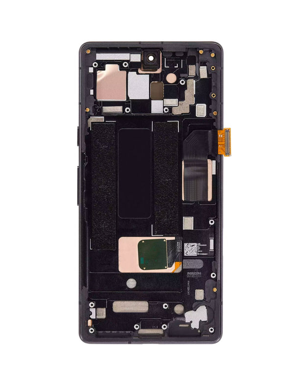 Reparación de pantalla OLED premium con marco para Google Pixel 7A en Guatemala.