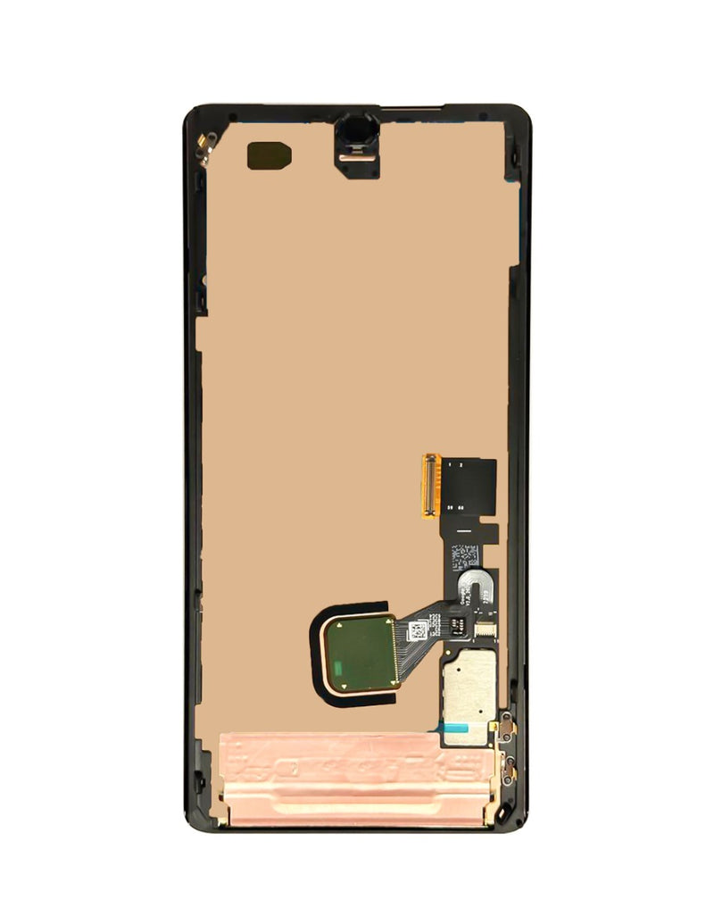 Reparación de pantalla OLED con marco y sensor de huella para Google Pixel 7 Pro en Guatemala.