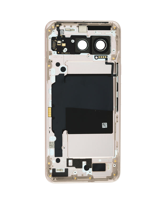 Encuentra un marco de carcasa Google Pixel 8 en color rosa en Guatemala para reparaciones en talleres especializados.
