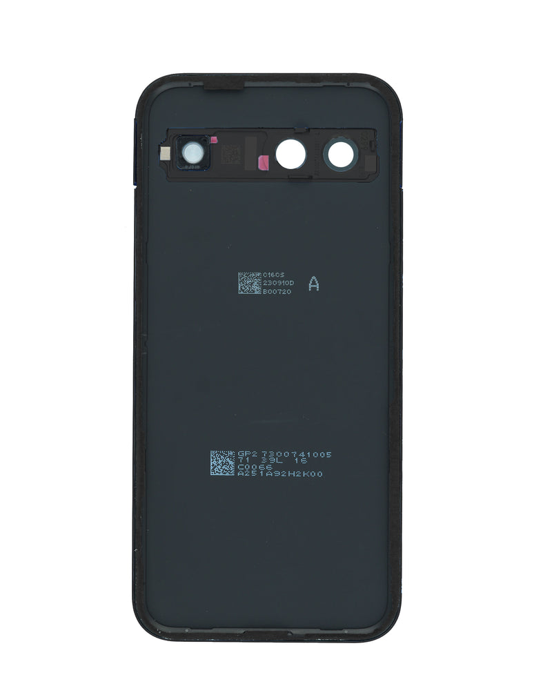 Tapa trasera con lente de cámara nueva para Google Pixel 8A en Guatemala, disponible en mayoristas y talleres de reparación especializados.