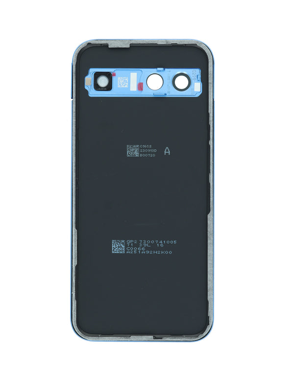 Reparación de tapa trasera con lente de cámara para Google Pixel 8A en Guatemala.