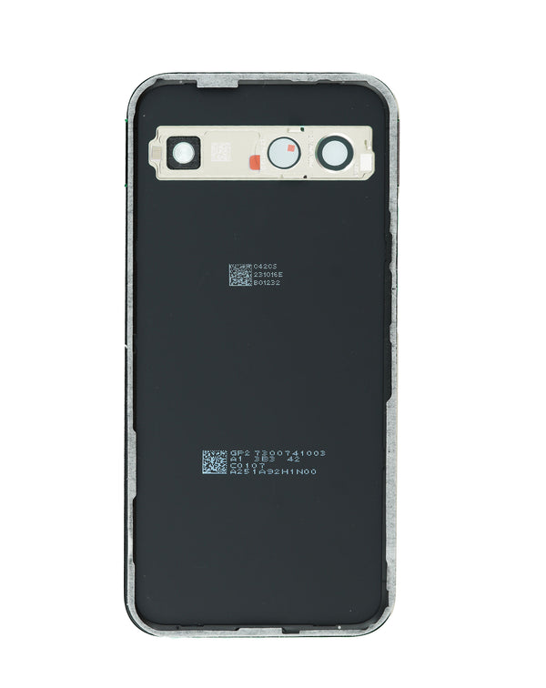 Tapa trasera con lente de cámara para Google Pixel 8A (PROCELAIN) disponible en Guatemala para reparaciones de teléfonos.